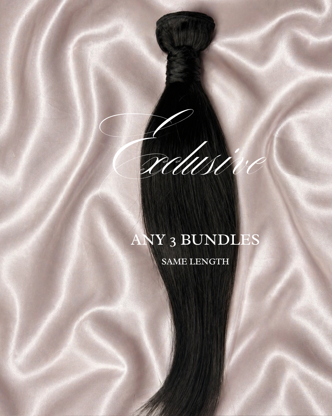 Straight Signature Sew-In Package